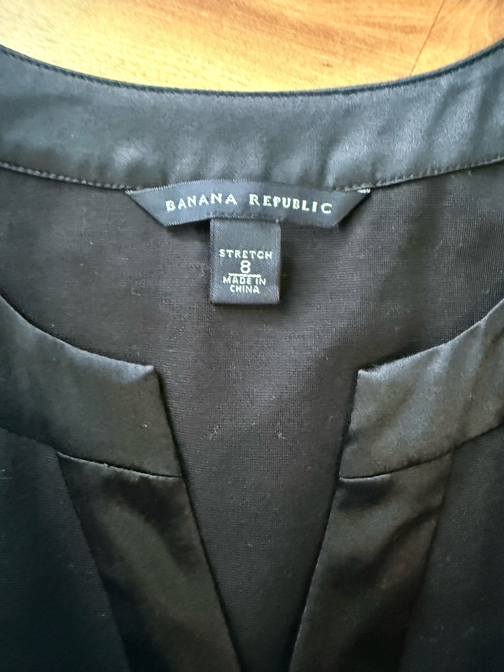 Banana Republic Black Sleeveless Dress Size 8 Classic Sheath Career Timeless - Picture 11 of 12